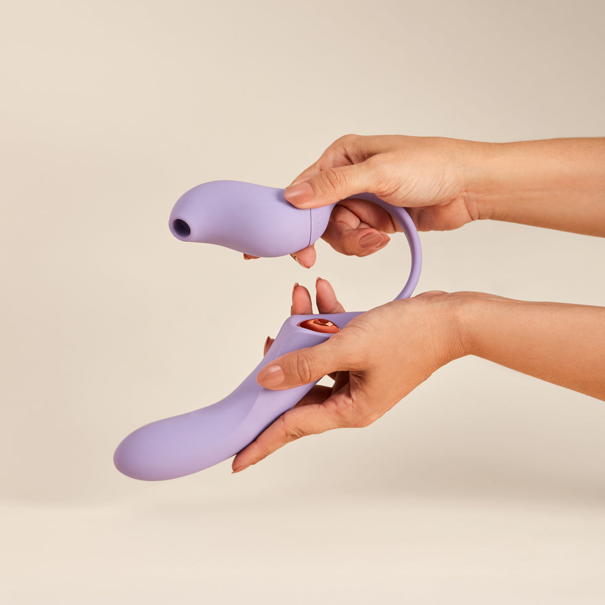 Vibrador e Sugador Iconic by Desir - Lilas