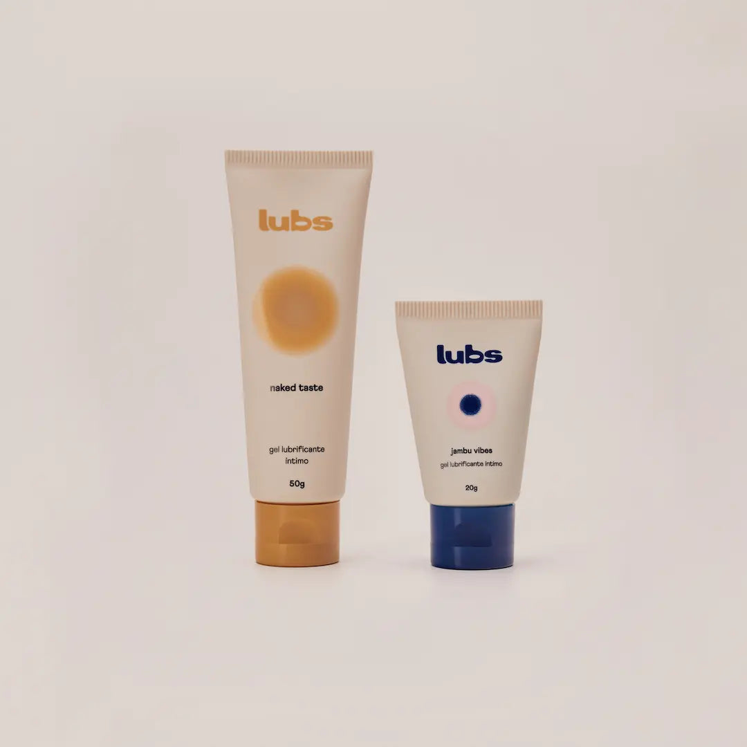 Kit de lubrificantes Naked Taste e Jambu Vibes